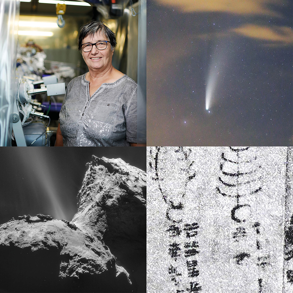 Kometen – von obskuren Götterboten zu Schatztruhen der Wissenschaft