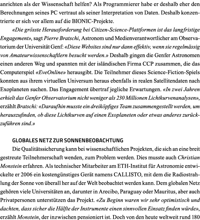 anrichten als der Wissenschaft helfen  Als Programmierer habe er deshalb eher den Berechnungen seines PC vertraut als   