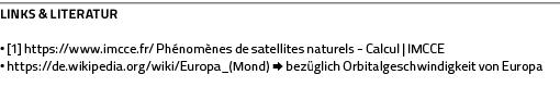 links & Literatur    1  https:  www imcce fr  Phénomènes de satellites naturels - Calcul   IMCCE   https:  de wikiped   