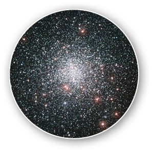 This  image from the Wide Field Imager attached to the MPG ESO 2 2-metre  telescope at ESO s La Silla Observatory shows the spectacular globular  star cluster Messier 4  This great ball of ancient stars is one of the  closest of such stellar systems to the Earth and appears in the  constellation of Scorpius (The Scorpion) close to the bright red star  Antares 
